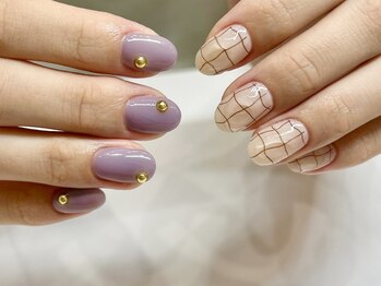 リット バイ セブンルックス 大宮東口店(Lit by 7LOOKS)/90分アート/8000/持ち込み