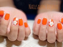 デジャヴ(Dejavu)/プルメリアネイル