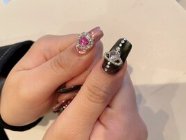 派手ネイル ネイルデザイン梅田
