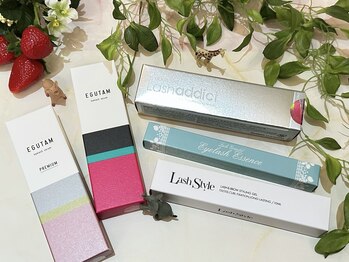 アイラッシュサロンミアット(Miertte)/まつげ美容液取り揃えております