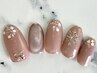 【ハンド定額】ゴージャス・上品アートネイル★フォトギャラ参照¥6600