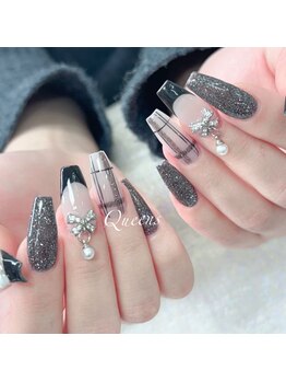 クイーンズビューティーサロン 歌舞伎町店(Queen's beauty salon)/チップ長さ出し10本やり放題