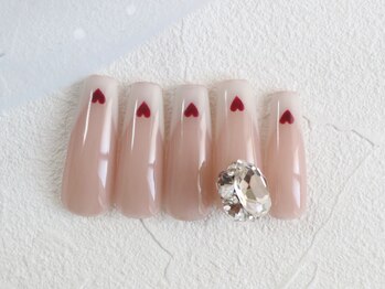ココネイル/バレンタインネイル