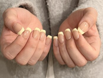 リリーネイル 大濠店(Lily nail)/ベース付きフレンチ