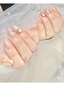 ルルビューティー(lulu Beauty)の写真/リピーター続出！定額デザイン￥4900～！オフ無料で毎月お得に指先をアップデート♪