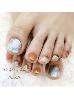 ネイルアンドアイラッシュ アウラ(AURA)/■フット・フリーデザイン■