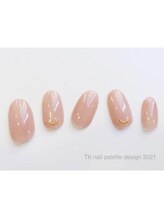 ティーケーネイルパレット/ワンカラー　シンプルコース