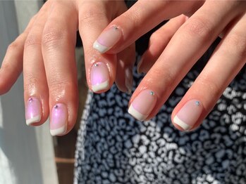 シェリーラメール 原宿店(cherie la mer)/偏光パールフレンチ