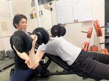 アパト鍼灸院(APaT)/背中や二の腕のトレーニングも