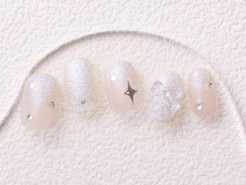 アイネイルズ 大宮店(I nails)/キラキラシンプル