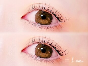 ロア 梅田店(Loa)の写真/[梅田/上下パリジェンヌラッシュリフト/韓国アイドル風束感まつげパーマ］コスパ◎大人女性の魅力を引出す*
