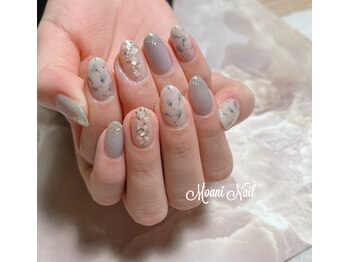 モアニネイル 岡山駅前(Moani Nail)/アート定額デザイン￥8,400