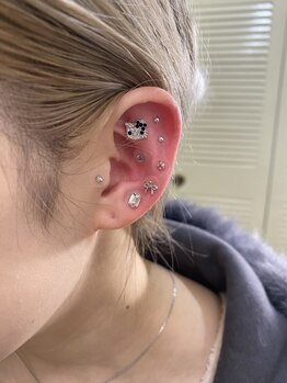 アイブロウサロン ミラ(Eyebrow Salon Mira)/耳つぼジュエリーつけ放題