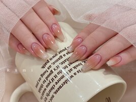 グラデーション/ヌーディー/冬