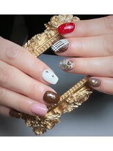 サムズアップネイル(thumbs up nail)/ハンド自由デザイン