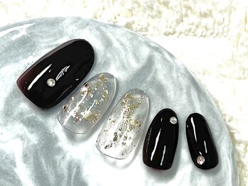 ラウレアネイル(laule'a nail)/秋ネイル