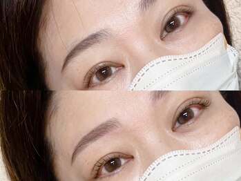 ナラ(nala.)/まつ毛パーマ×眉毛スタイリング