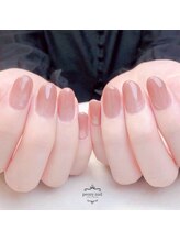 ピオニーネイル(peony nail)/マグネットにグラデーション