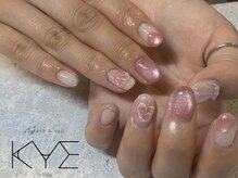 ぷっくりハート/マーメイド/夏