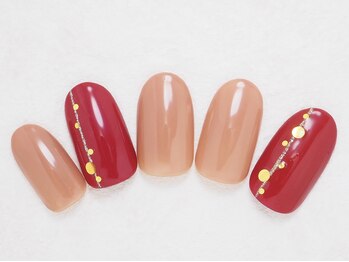 シックネイル(CHIC nail)/ ホログラムドットアート