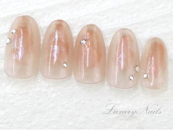 ラグジュアリーネイルズ アカバネ(Luxury Nails Akabane)/うるうる*フィルムアート