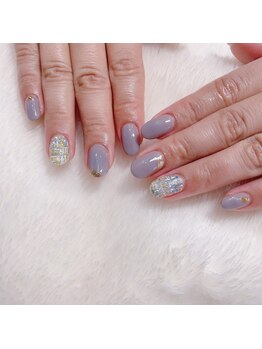 チュチュ(tutu)/ツイードネイル