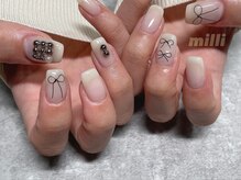 ミリネイルズ(milli nails)/りぼん＋つぶつぶ
