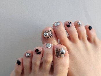 マックスビューティーネイル(MAX BEAUTY nail)/FOOTデザインコース ¥9,000