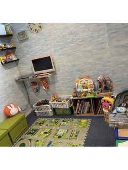 お子様同伴OKのサロン