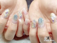 ネイルエイト 新百合ヶ丘(nail8)/マグネット/シェルデザイン