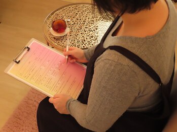 温活ルーム たまご肌/カウンセリングシート