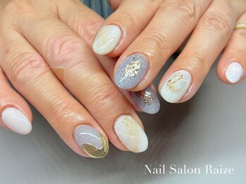 ライズ 本町店(Raize)/ニュアンスネイル/大理石ネイル