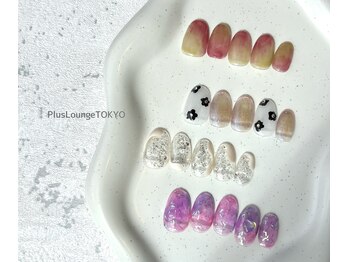プルースラウンジ トウキョウ(Plus Lounge TOKYO)/10月の定額ネイル★¥8800