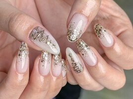 クリスマスネイル