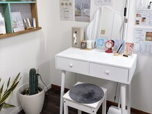 まつ毛・眉毛サロン Nat'sの雰囲気(こちらでお直しをしていただけます♪)