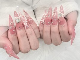 ネイルチップ長さ出し★8900￥