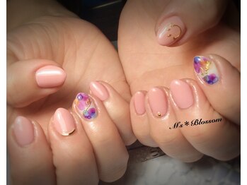 ネイルサロンアンドスクールエムズブロッサム(Nailsalon & school M's Blossom)/ジェルアート込コース