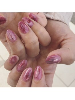 アース コアフュールボーテ 佐久平店(EARTH coiffure beaute)/フィルムネイル 11000円