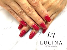 s-186 シンプルクリアレッド