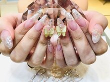 エスフィーネイルサロン ブリーユ(Esfy nailsalon Brille)/ラメグラネイル
