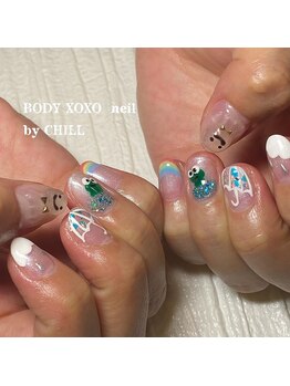 ボディ キス(BODY XOXO)/アンブレラ梅雨ネイル