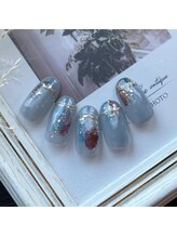 セプトネイル 函館店(SEPT NAIL)/1月大人かわいいサンプル6930円