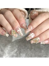 ネイルズ ヒマワリ(Nails Himawari)/【前田担当】持ち込みデザイン