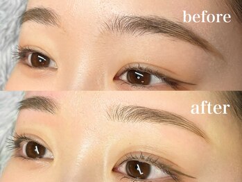 エイトブロウ 桑名店(8BROW)/【レディース眉毛】before after