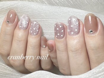 クランベリーネイル 代官山 恵比寿(cranberry nail)/ハートホロ/定額ネイル
