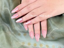 ウェーブネイルサロン'('Wave Nail salon)/持ち込みデザイン/フィルイン