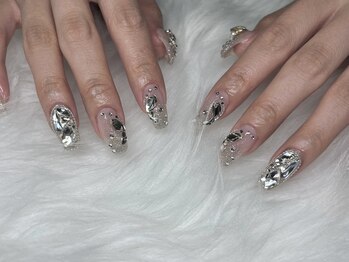 パーツキラキラネイル