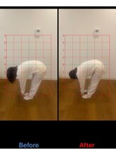 ヨモギ(YOMOGI)/ before/after【ピラティス】