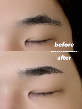 アイラッシュサロン ブラン アリオ鷲宮店(Eyelash Salon Blanc)/メンズ美眉スタイリング☆