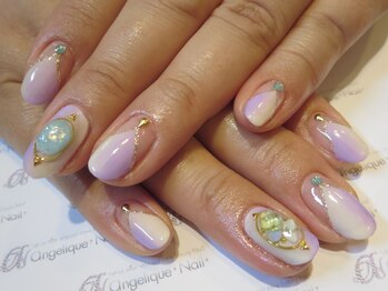アンジェリーク ネイル(angelique nail)/ジェルネイルan-32☆¥12,053